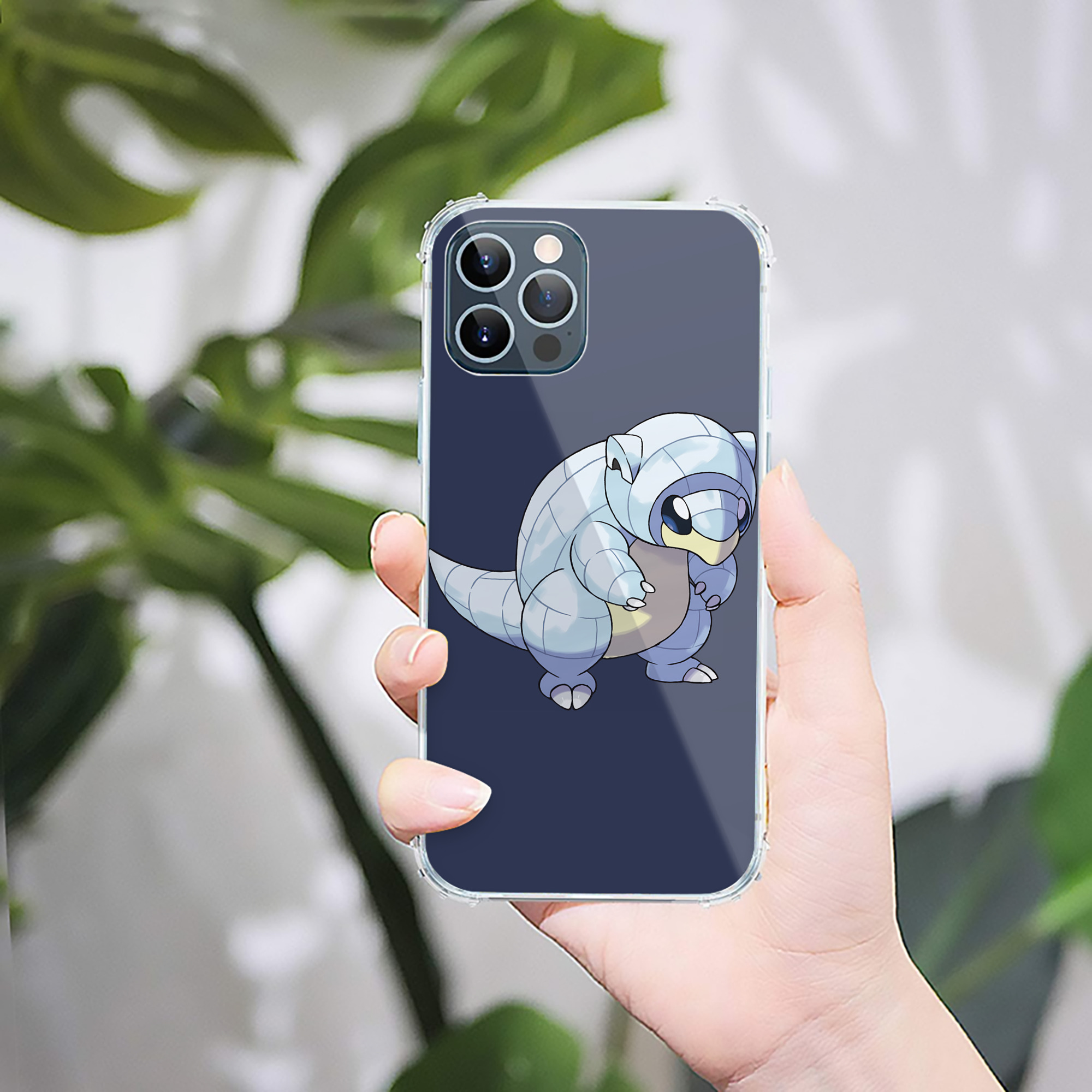 （画像用） ポケットモンスター Pokémon 【iPhone 12シリーズ対応】透明スマホケース（クリアソフトケース）